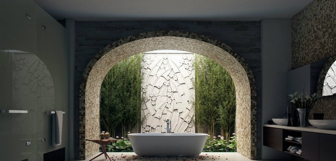 10 Nature Inspired Bathroom Design