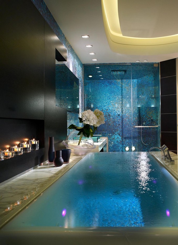 Maison Valentina Blog has collected 8 millionaire bathrooms to inspire you.
