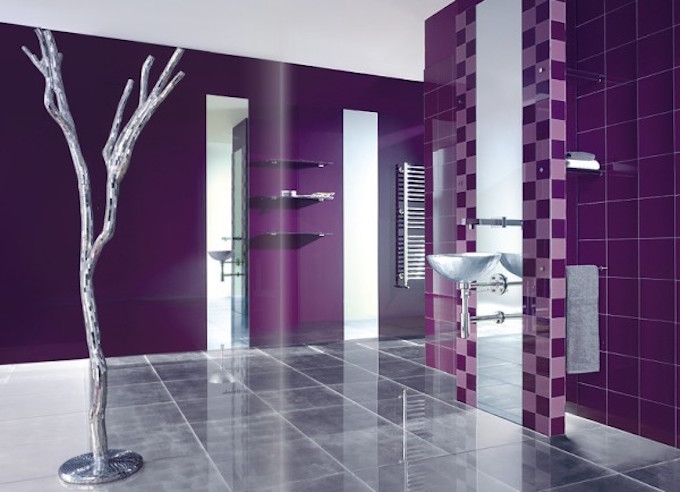 7 luxury bathroom ideas for 2016 color Purple 2