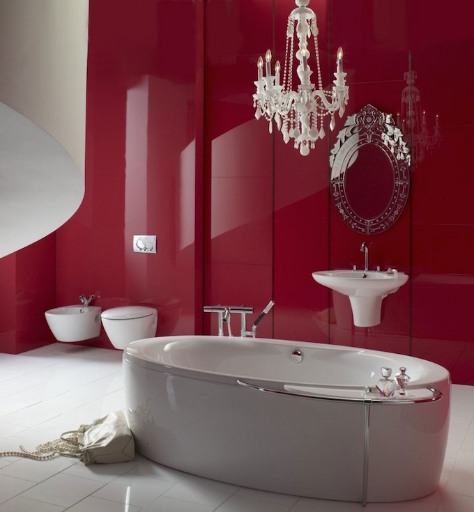 7 bathroom ideas for 2016 color Red Victorian