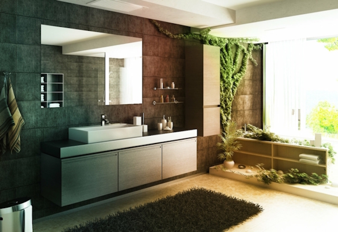 7 luxury bathroom ideas for 2016 Green 7