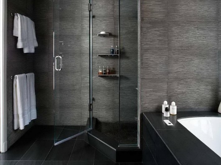 his turn: luxury bathroom design for men! | maison valentina blog