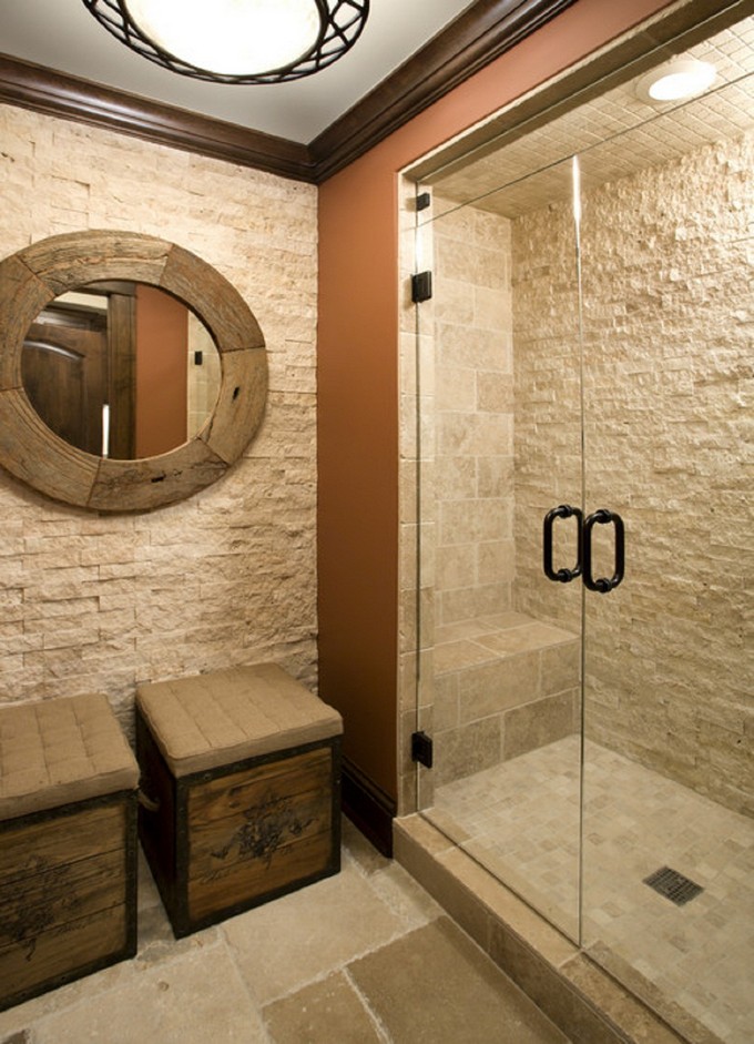 stone walls for luxury bathrooms maison valentina