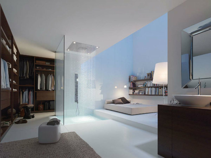 luxury bathrooms with showers