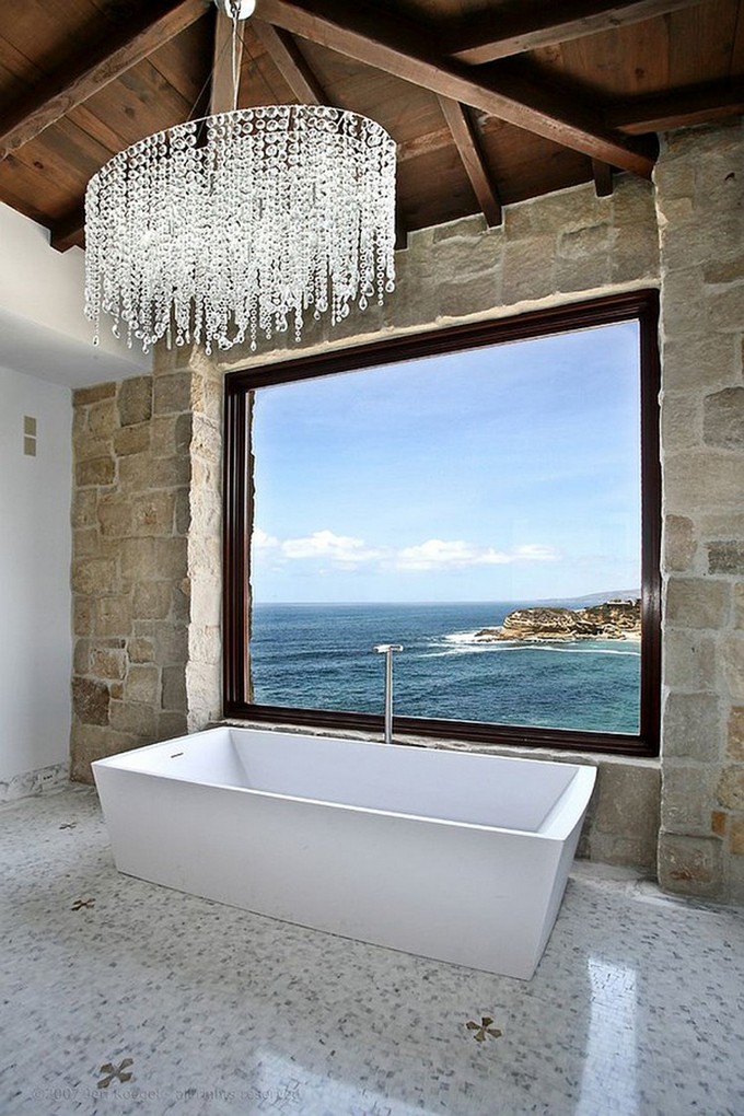 luxury bathrooms with ocean view maison valentina modern bathrooms