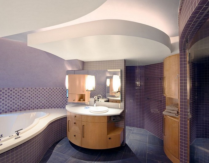 purple bathroom ideas maison valentina luxury bathrooms13