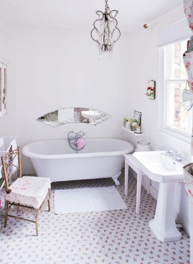 10 Shabby Chic Bathroom Design Ideas | Maison Valentina Blog