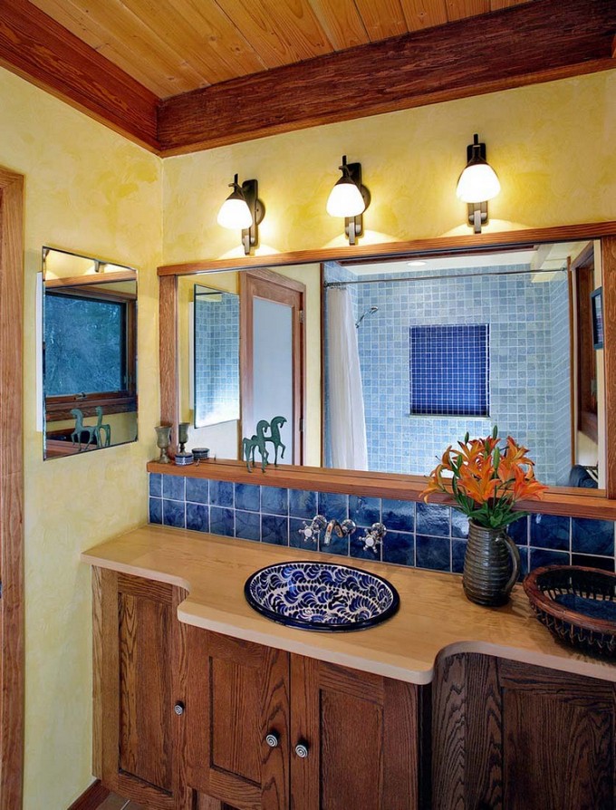 blue and yellow bathrooms twist for luxury bathrooms 7