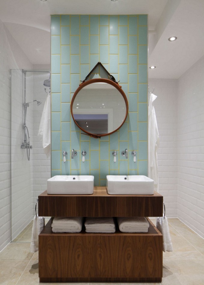 blue and yellow twist for luxury bathrooms 2454