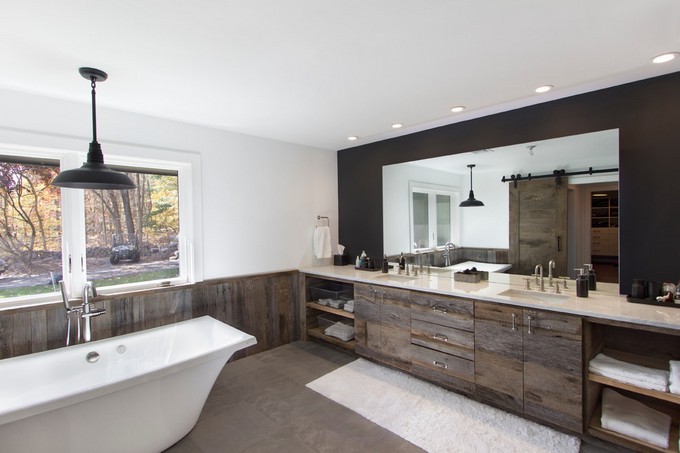Salvaged Style Transform Your Bathroom With Reclaimed Wood