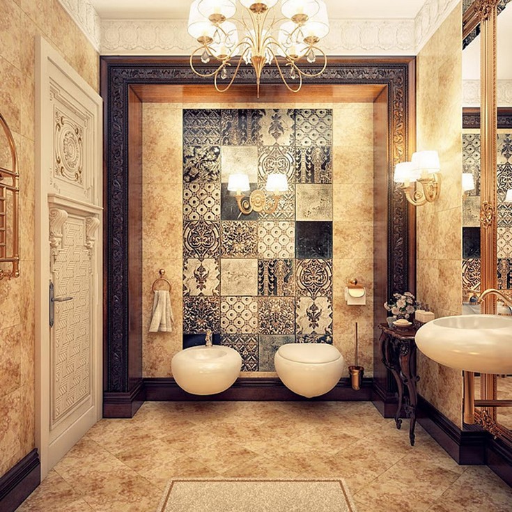 10 gorgeous bathrooms tiles888