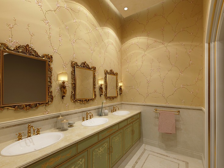 Get Inspired with Amazing Victorian Style for Bathroom 44