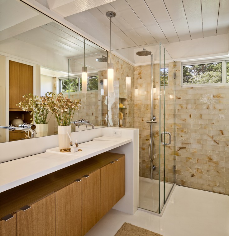 Mid Century Modern Bathrooms Design Ideas Maison Valentina Blog,Living Room Simple Small Space Furniture Design