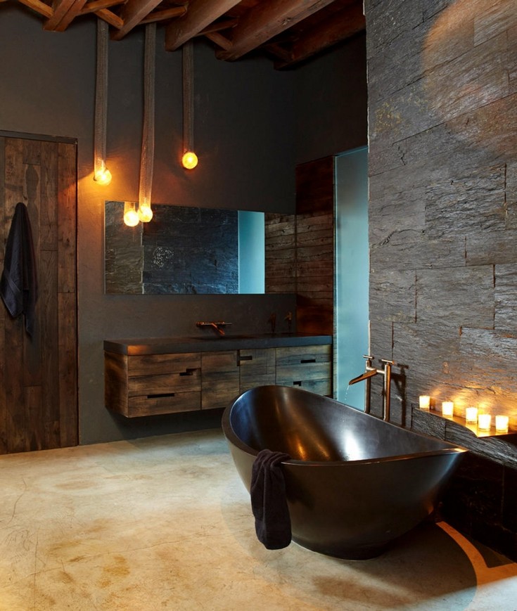 10 Industrial Bathroom Design Ideas