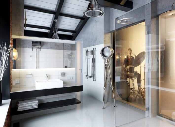 his turn: luxury bathroom design for men! | maison